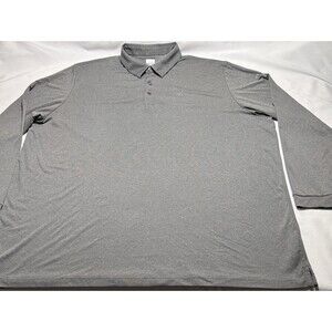 Callaway Men's Long Sleeve 1/4 Zip Swing Tech Golf Shirt Gray Size 4XLT XXXXLT